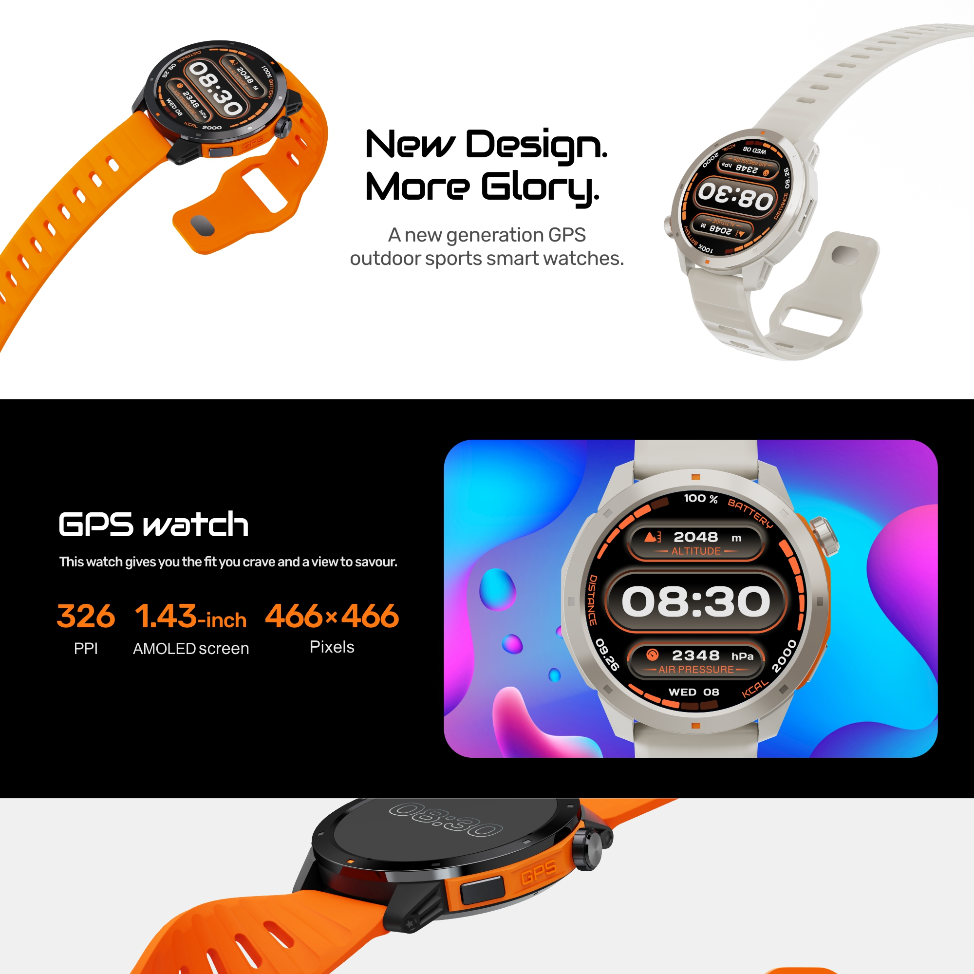 VANGUARD GPS SMART WATCH