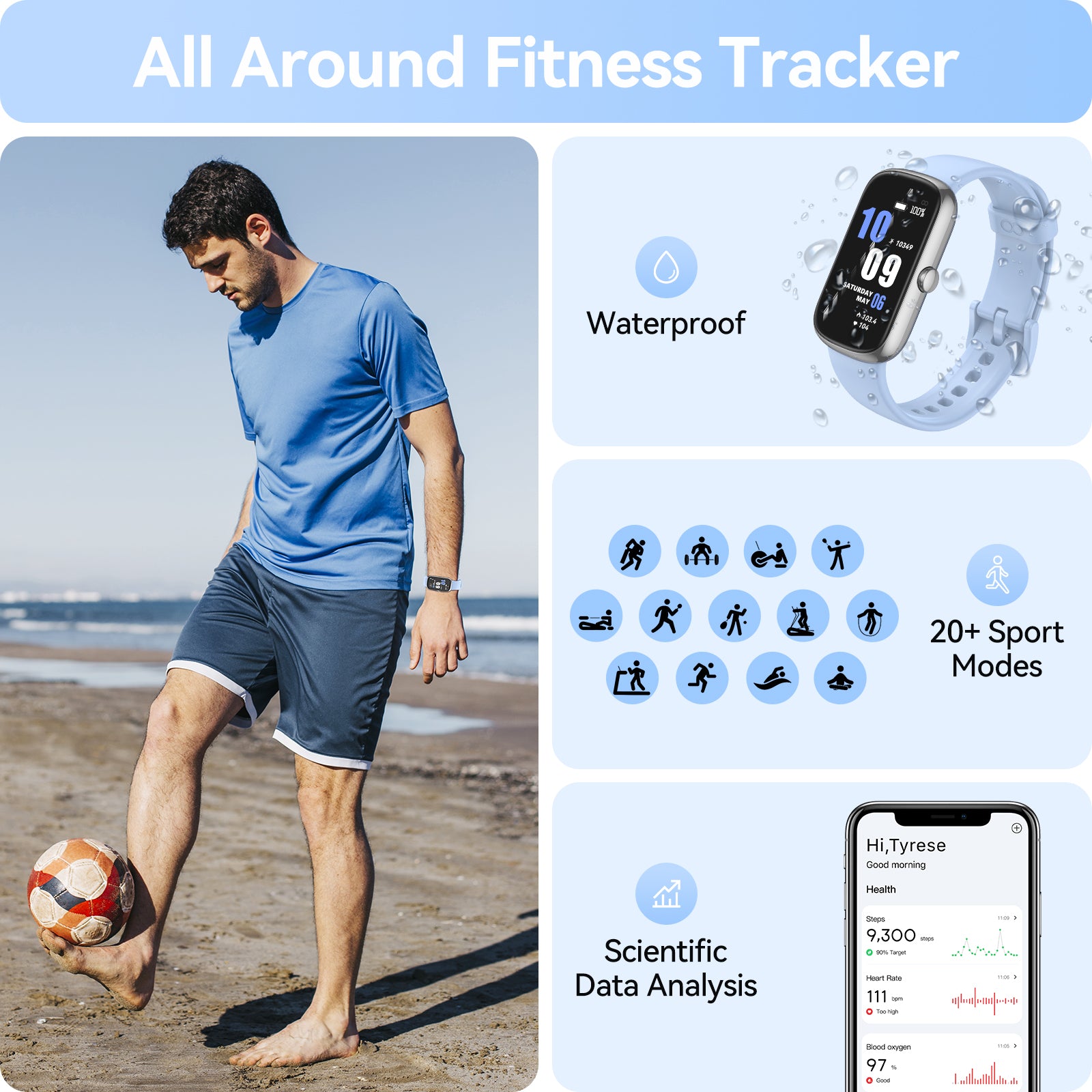 Smart Band Tracker B1